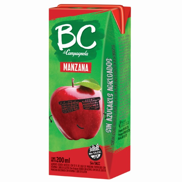 Bc Manzana 200ml