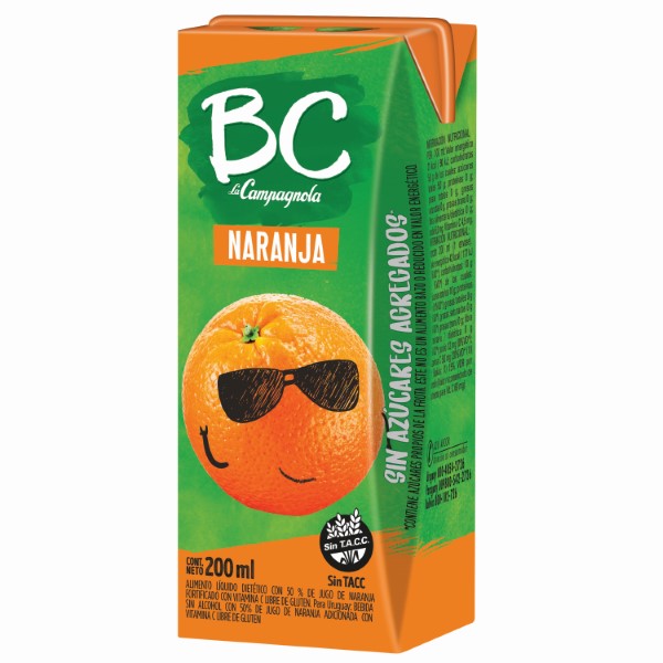 Bc Naranja 200ml