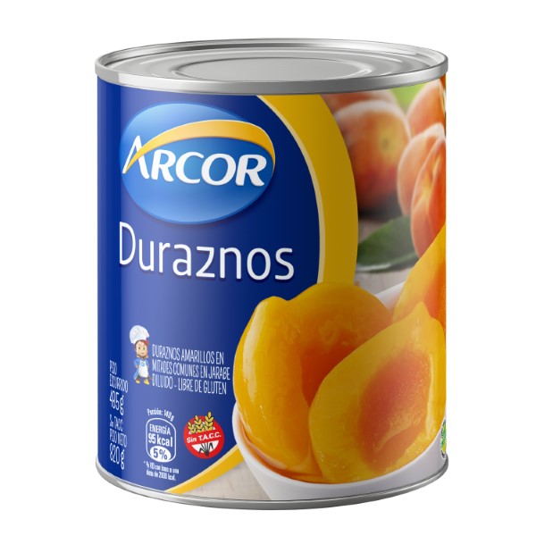 Duraznos Arcor 820g