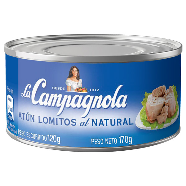 La Campagnola Lomo De Atún Al Natural 170g