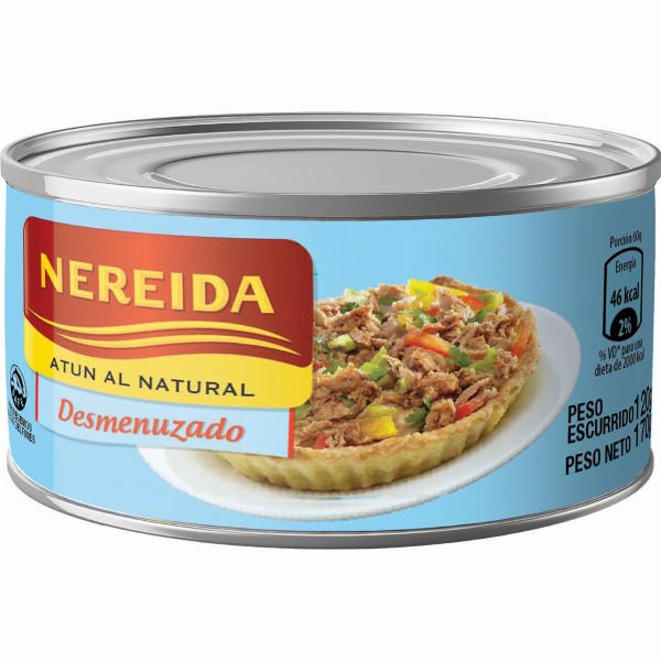 Nereida Atun Desmenuzado Al Natural 170g