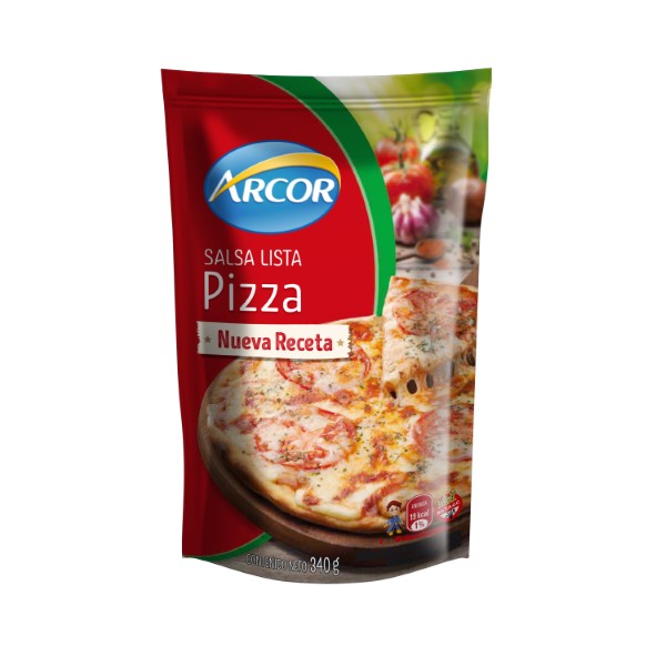 Salsa Lista Pizza Arcor 340g