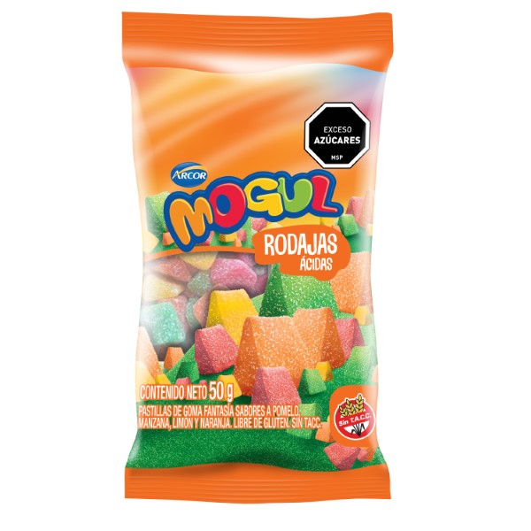 Mogul Rodajas Acidas 50g