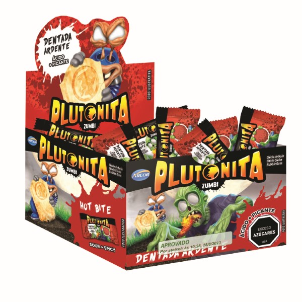 Chicles Plutonita Mordida Ardiente 180g