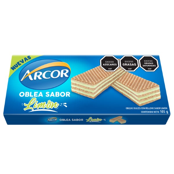 Oblea Arcor Limon 108g