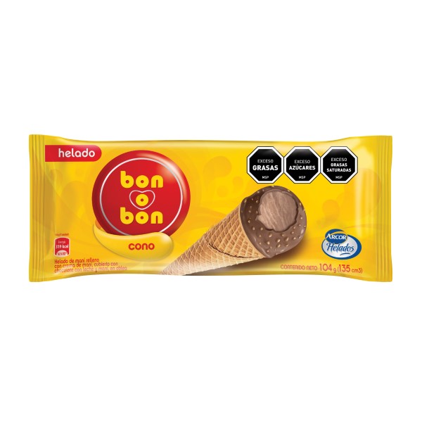 Helado Arcor Bon O Bon Cono 104g