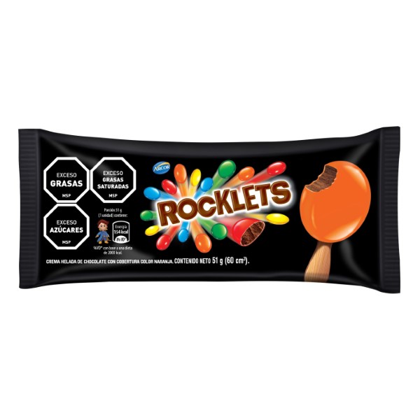 Helado Arcor  Rocklets 51g