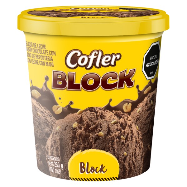 Helado Cofler Block 250g