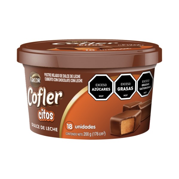 Helado Cofler Citos Dulce De Leche 200g