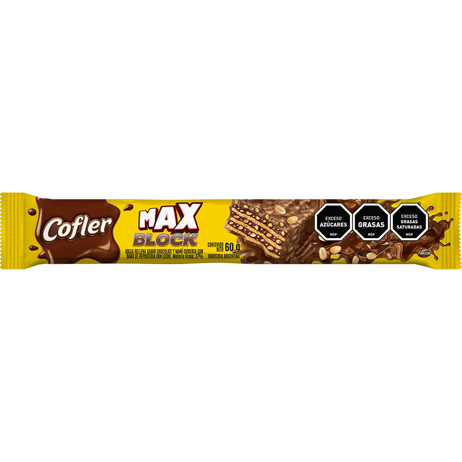 Oblea Bañada Cofler Max Block 60g