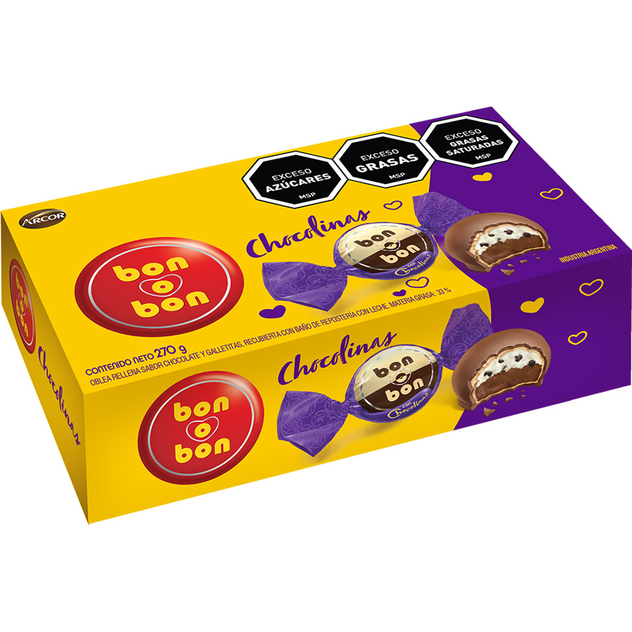Bombonera Chocolinas 270g