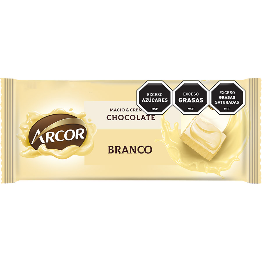 Tableta Arcor Chocolate Blanco 80g