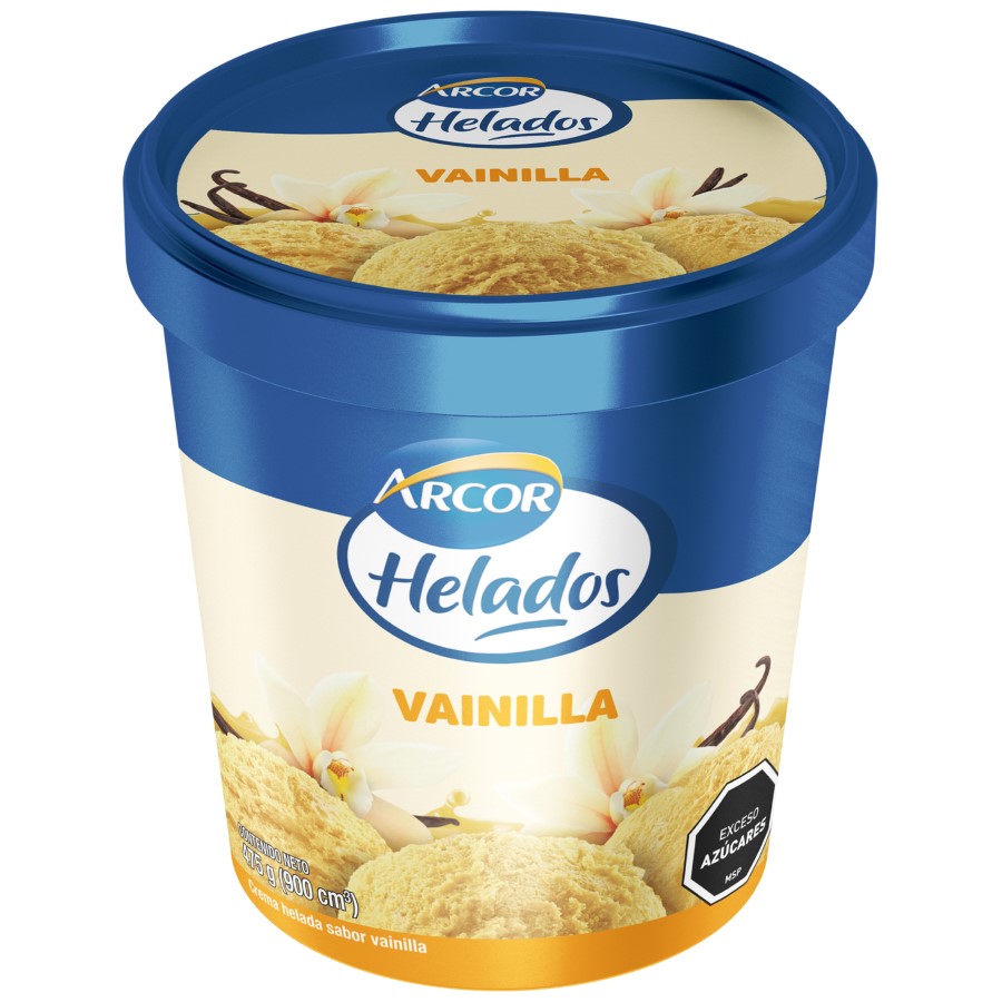 Helado Arcor Vainilla 900cc