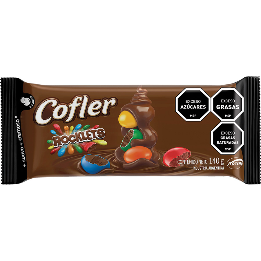Tableta Cofler Rocklets 140g