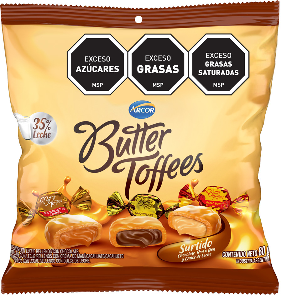 Caramelos Butter Toffees Surtidos 80g